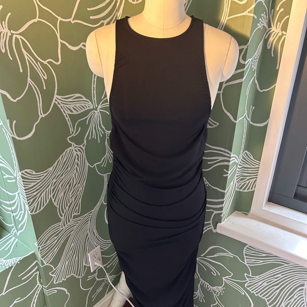 Michael Costello X Revolve - Midi Little Black Dress - Size M NWT